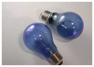 blue bulbs - phillips practitone