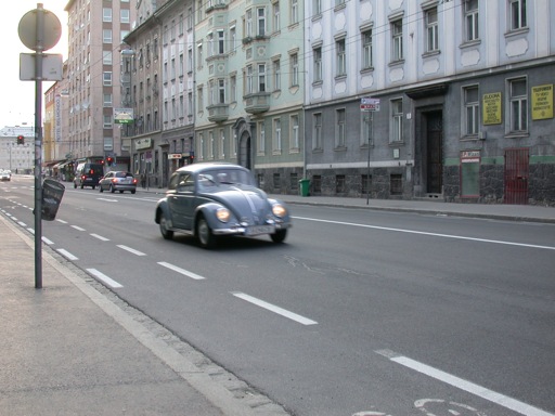 Ein Käfer in Salzburg