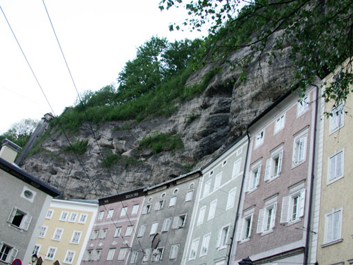 HÃ¤user am Felsen in Salzburg . Rock Houses In Salzburg